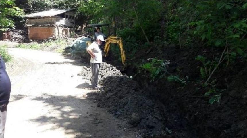 Kurug&ouml;l K&ouml;y&uuml;ne Yeni İsale Hattı