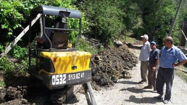 Kurugöl Köyüne Yeni İsale Hattı