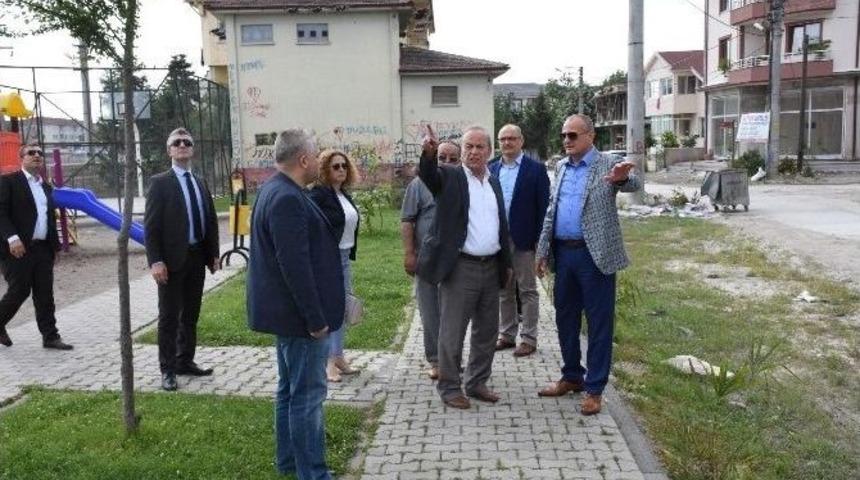 Başkan Cumartesi Pazarı Alanında