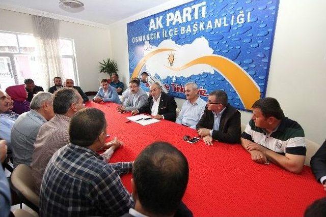 Ak Parti İlçe Danışma Meclis Toplantıları Yapıldı