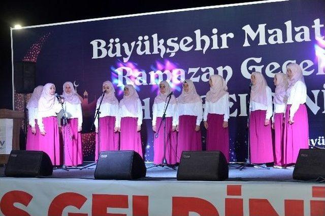 Malatya’da Ramazan Geceleri Devam Ediyor