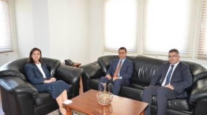 Vali Yılmaz&rsquo;a Başsavcı Kurt&rsquo;tan Ziyaret