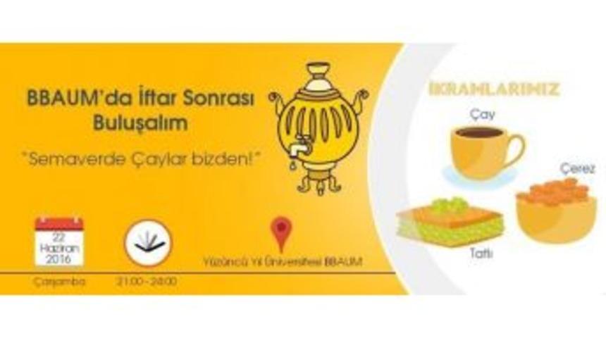 Yy&uuml; Bbaum&rsquo;dan &ldquo;semaverde &Ccedil;aylar Bizden&rdquo;etkinliği