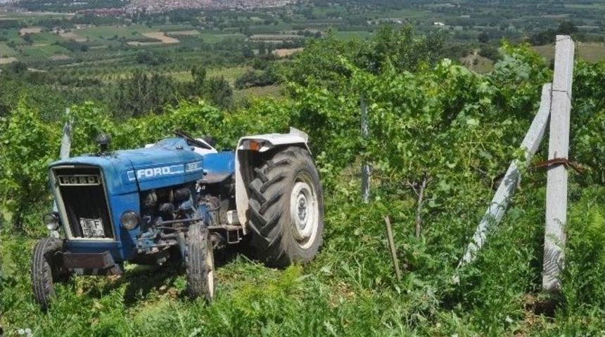 Trakt&ouml;r&uuml;n Altında Can Verdi