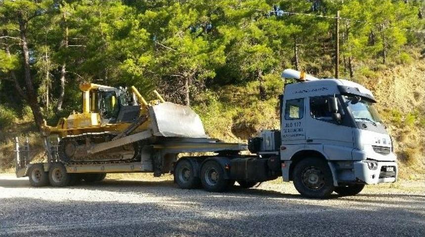 Manavgat&rsquo;ta Orman Yangını