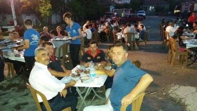 Ateş Savaşçıları İftarını Çine’de Açtı