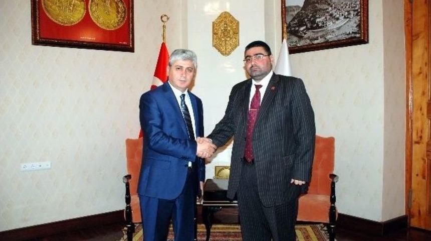 Kkdgc&rsquo;den Vali Doğan&rsquo;a Ziyaret