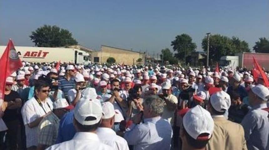 &Ccedil;ikolata Devinin Bursa&rsquo;daki Fabrikasında Grev