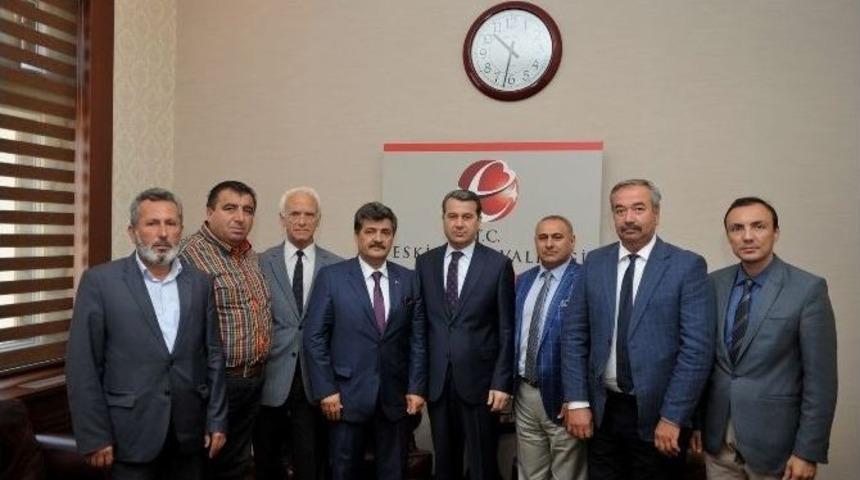 Eesob&rsquo;den Vali &Ccedil;elik&rsquo;e Hayırlı Olsun Ziyareti