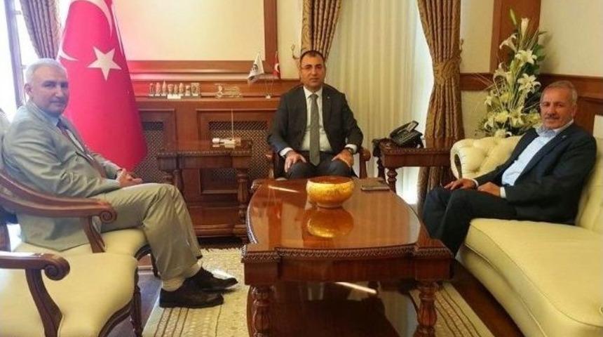 Milletvekili Şahin&rsquo;den Vali Toprak&rsquo;a &lsquo;hayırlı Olsun&rsquo; Ziyareti