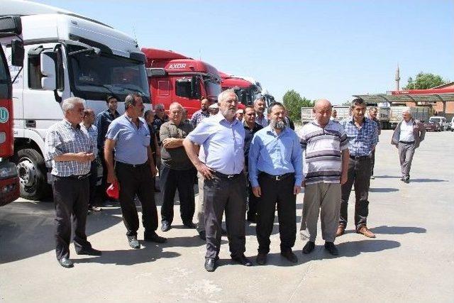 Yozgat Saray Nakliyeciler Kooperatifi Çimento Fabrikasından İş Alamadıklarından Yakınıyor