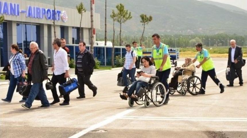 Tokat Havalimanı&rsquo;nda Yolcu Sayısı Arttı