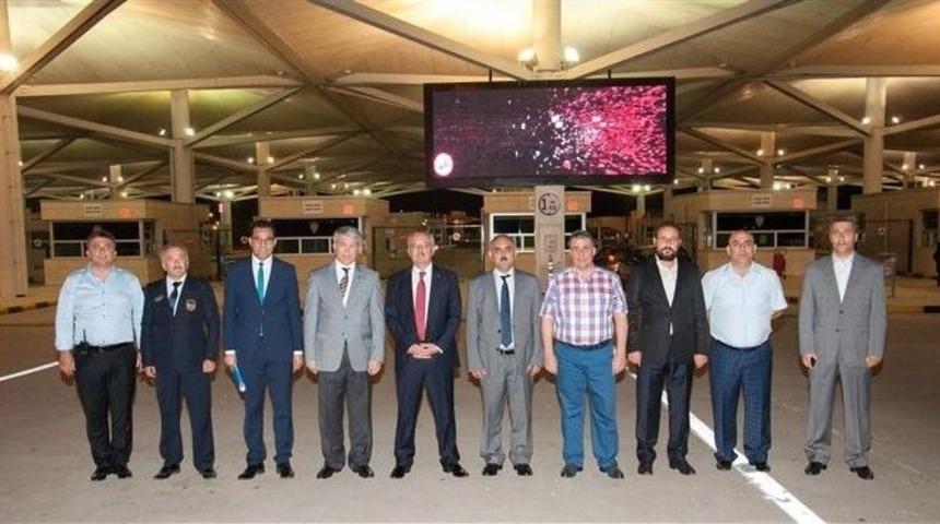 Edirne Valisi &Ouml;zdemir, Kapıkule&rsquo;de İncelemelerde Bulundu