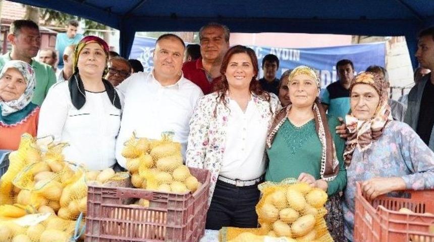 Başkan &Ccedil;er&ccedil;ioğlu, &Uuml;reticiye Destek İ&ccedil;in 250 Ton Patates Aldı