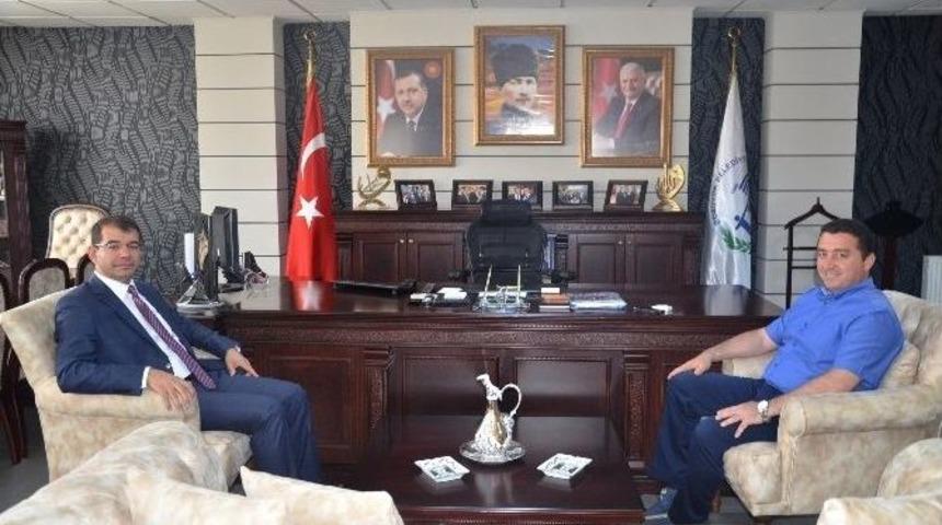 Başsavcı Bozdoğan&rsquo;dan Başkan Bakıcı&rsquo;ya Veda Ziyareti