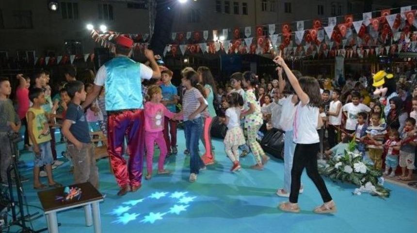 Adıyamanlı &Ccedil;ocuklar Doyasıya Eğlendi