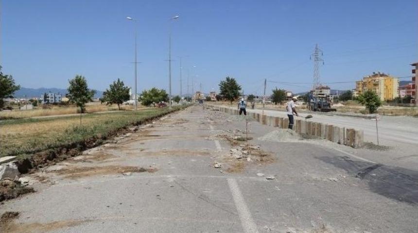 Melih Pabu&ccedil;cuoğlu Bulvarı Yenileniyor