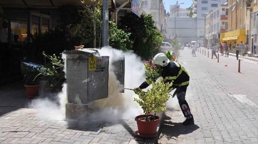 K&uuml;&ccedil;&uuml;k Trafolar Da Sıcağa Dayanamadı
