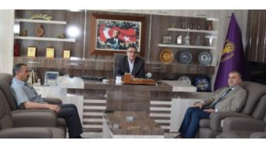Milli Eğitim M&uuml;d&uuml;r&uuml; Demir, Birlik Başkanı &Ouml;rd&uuml;&rsquo;y&uuml; Ziyaret Etti