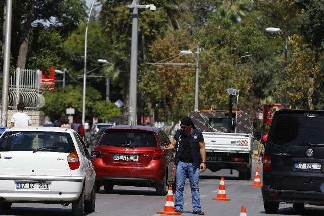 Antalya Polisinden 40 Derecede Asayiş Kontrolü