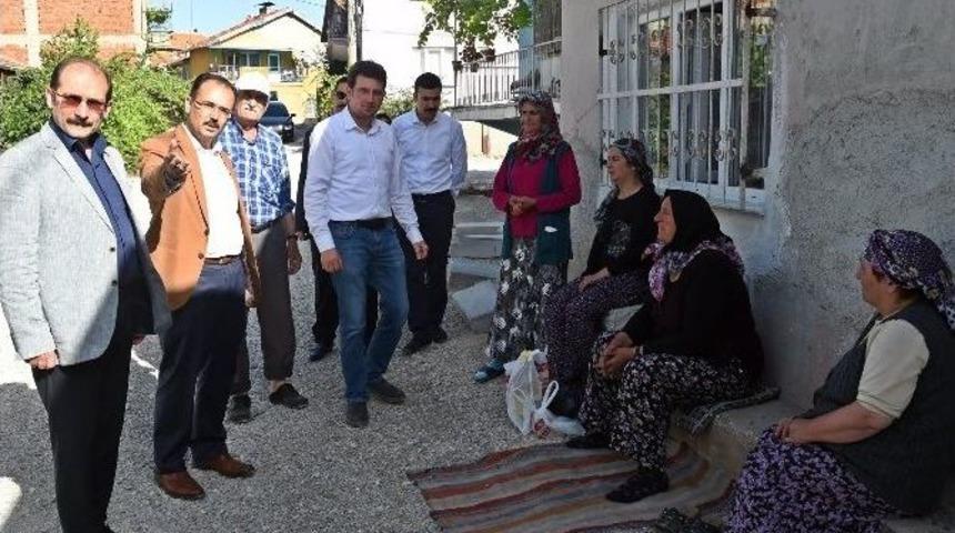 Uşak Belediyesi Vatandaşların İsteklerine Cevap Veriyor