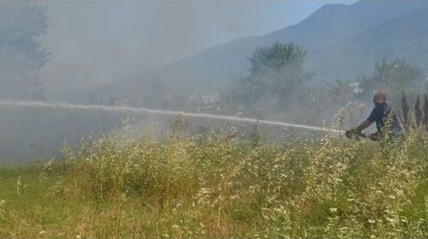 Ot Yangını Korkuttu