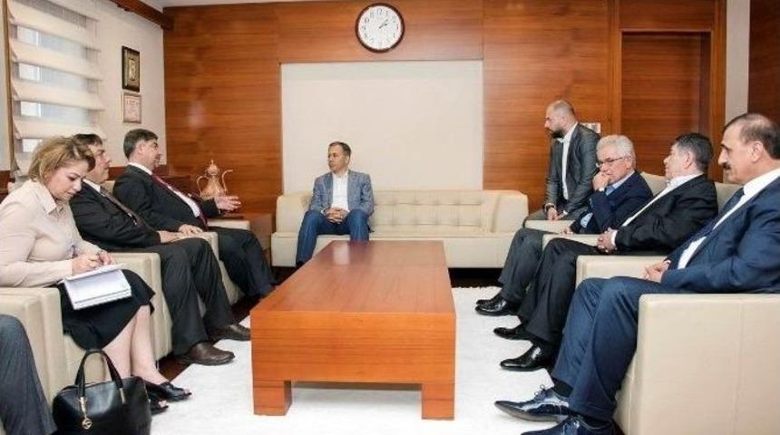 Irak B&uuml;y&uuml;kel&ccedil;isi&rsquo;nden Vali Yerlikaya&rsquo;ya Ziyaret