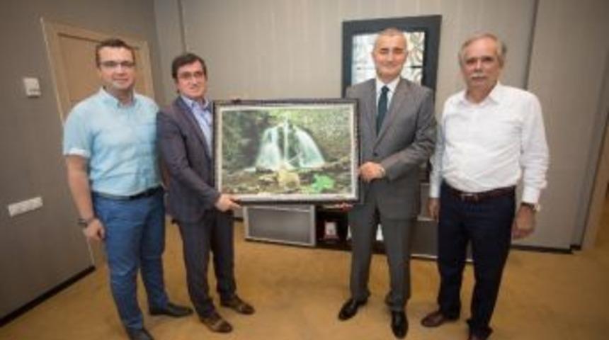 Sakarya Adalet Komisyonu Başkanı Tekinalp&rsquo;ten Satso&rsquo;ya Veda Ziyareti