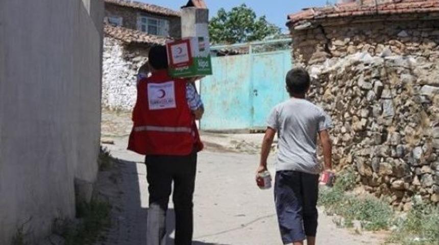 Salihli Kızılay&rsquo;dan Yardım Eli