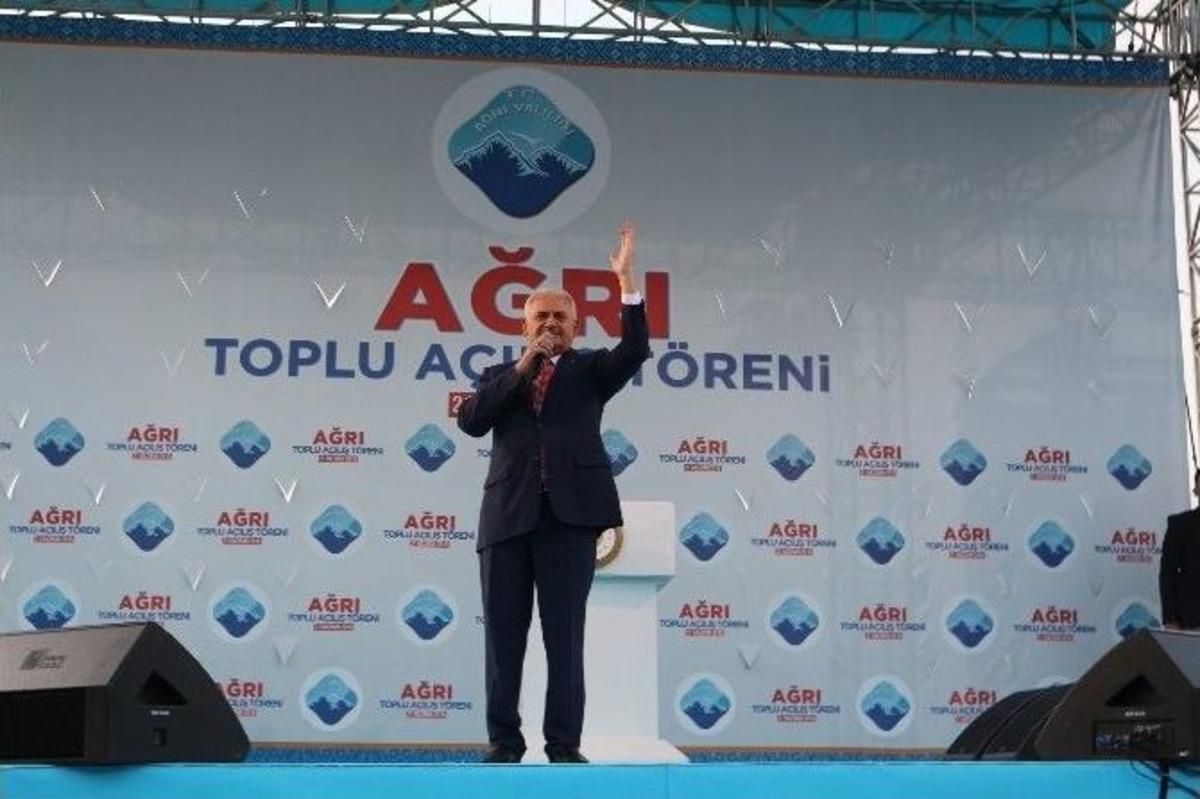 Başbakan Yıldırım: &ldquo;yolları B&ouml;ld&uuml;k Milleti Birleştirdik&rdquo;