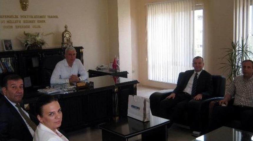 Denizbank B&ouml;lge M&uuml;d&uuml;r&uuml; Engin Eskiduman&rsquo;dan Kitso&rsquo;a Ziyaret