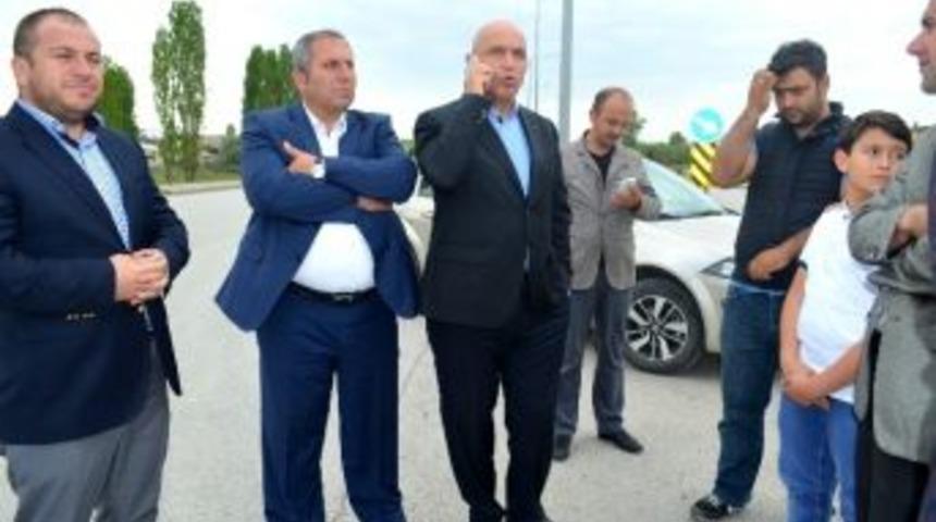 Ilıcalı, Aziziye&rsquo;de Taziye Ziyaretinde Bulundu