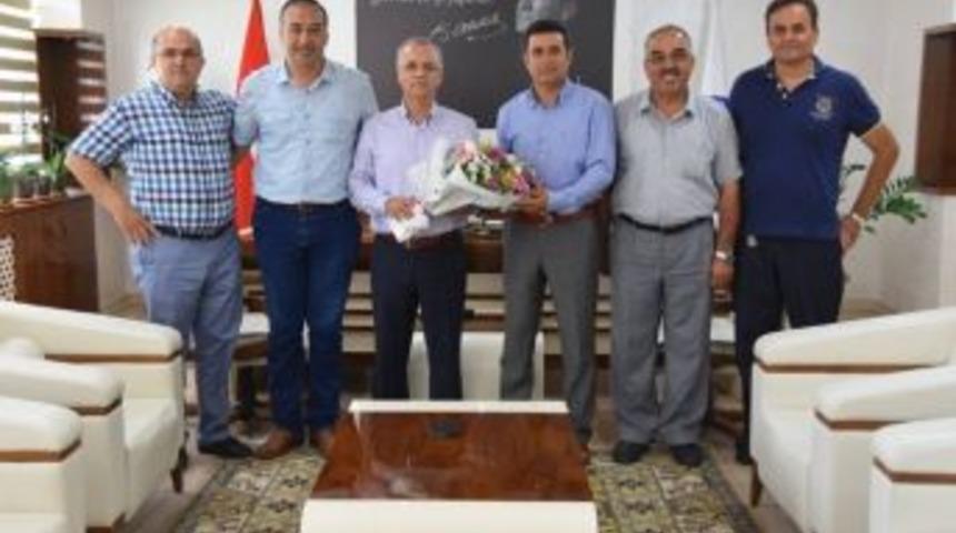 Minib&uuml;s&ccedil;&uuml;lerden İlk Ziyaret Başkan Kayda&rsquo;ya