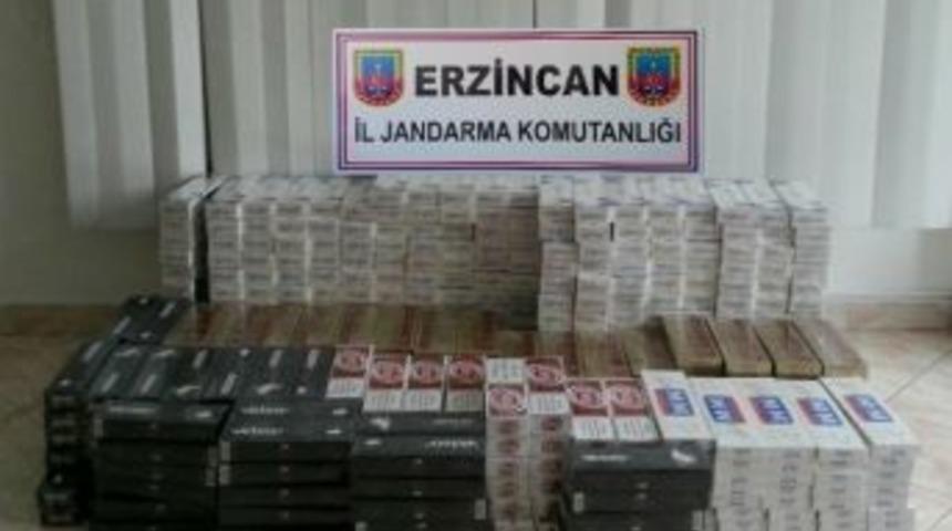 Jandarmadan Kaçak Sigara Operasyonu