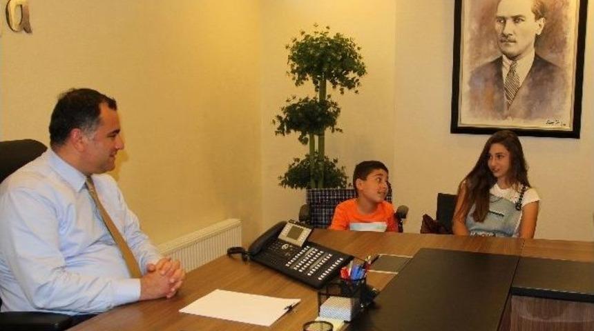 Teog Birincilerinden Başkan Taşdelen&rsquo;e Ziyaret