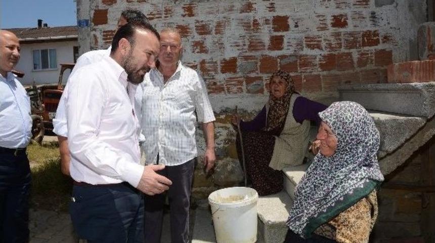 Başkan Doğan İl&ccedil;edeki K&ouml;yleri Ziyaret Etti