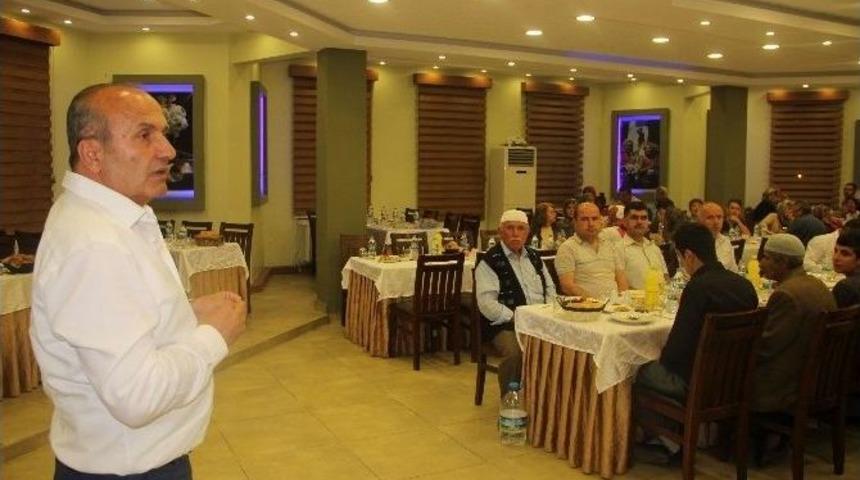 Taşk&ouml;pr&uuml; Belediye Başkanı Arslan Şehit Ailelerine İftar Verdi