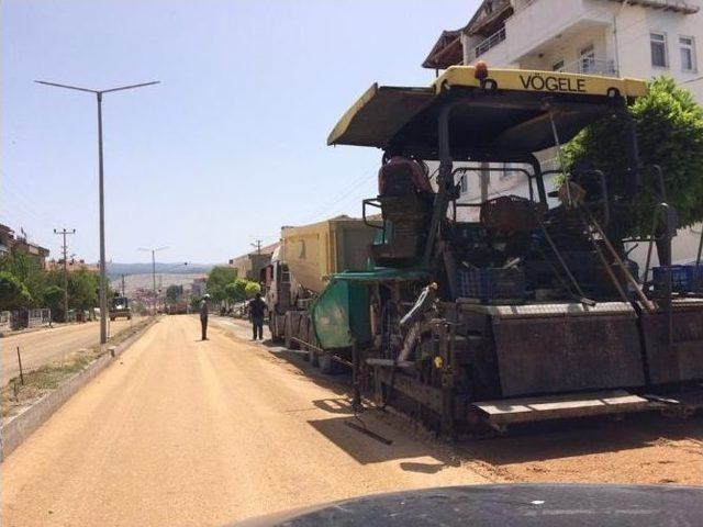 Hisarcık Belediyesi’nden Beton Asfalt