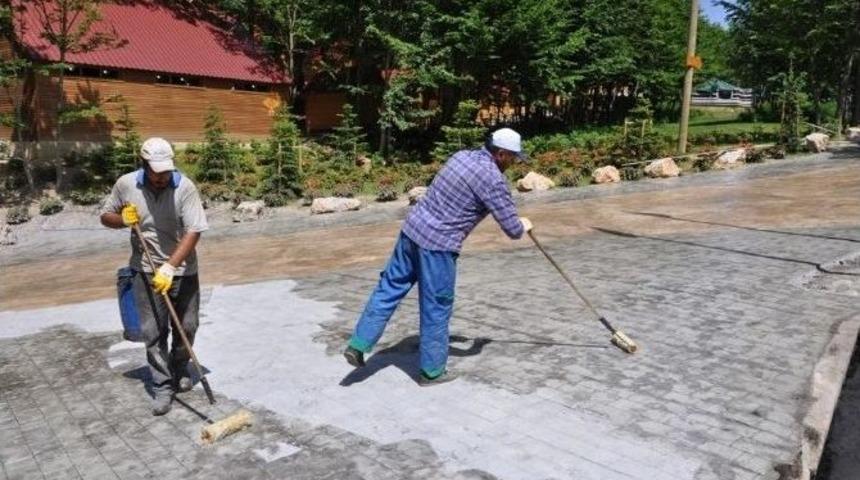 B&uuml;y&uuml;kşehir, Yol Yapım &Ccedil;alışmalarına Devam Ediyor