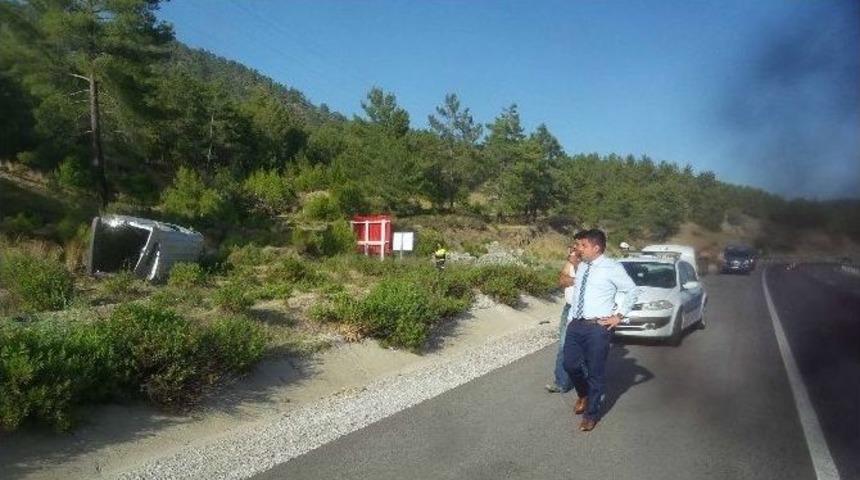 Dalaman&rsquo;da Trafik Kazası: 1 &Ouml;l&uuml;, 1 Yaralı