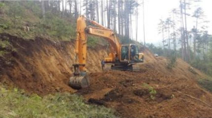 K&uuml;tahya&rsquo;da Orman Yolu Yapım Ve Onarım &Ccedil;alışmaları