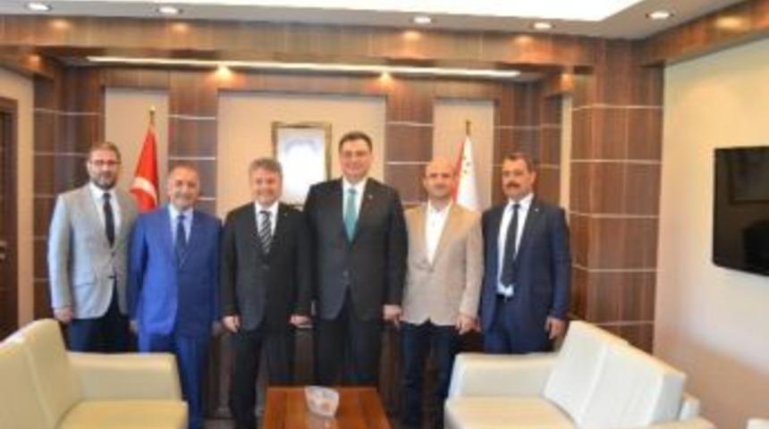 Huzur Sevenlerden İl Emniyet M&uuml;d&uuml;r&uuml;ne Ziyaret