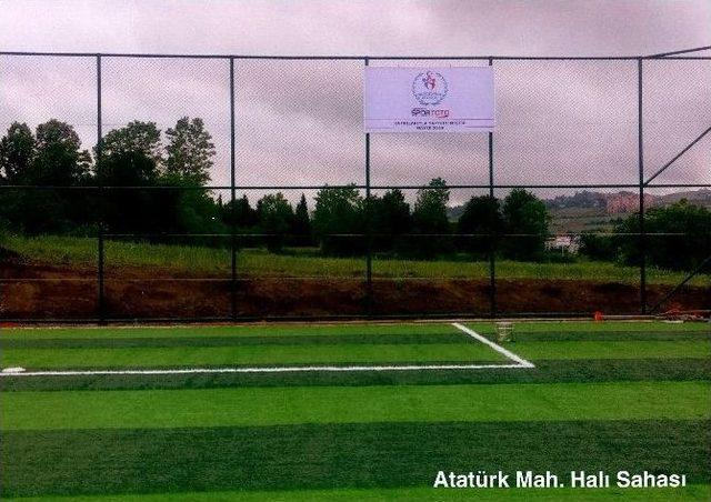 Samsun’a 25 Mahalle Tipi Spor Tesisi Yapılıyor