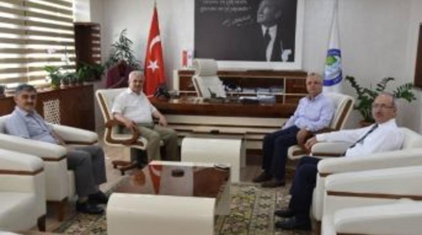 Başkan Kayda Misafirlerini Ağırladı