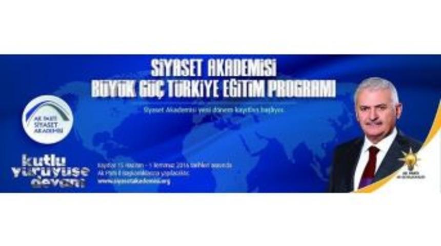 Ak Parti Siyaset Akademisi Başlıyor
