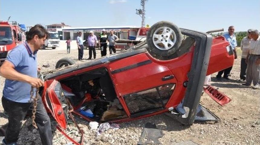 Yozgat&rsquo;ta Trafik Kazası: 5 Yaralı
