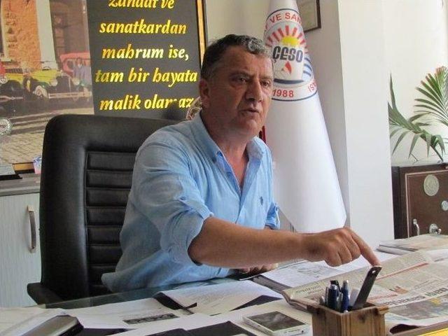 Çeşme Esnaf Ve Sanatkarlar Odası Başkanı Osman Köfüncü: