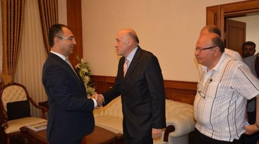 Mgtc&rsquo;den Vali Toprak&rsquo;a Hayırlı Olsun Ziyareti