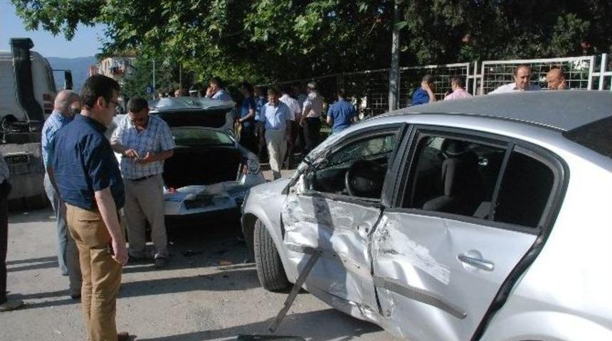 Tokat&rsquo;ta Tır Kazası Ucuz Atlatıldı