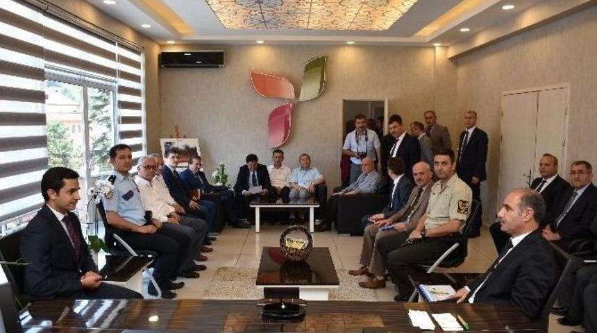 Vali Aktaş İl&ccedil;e Turlarında